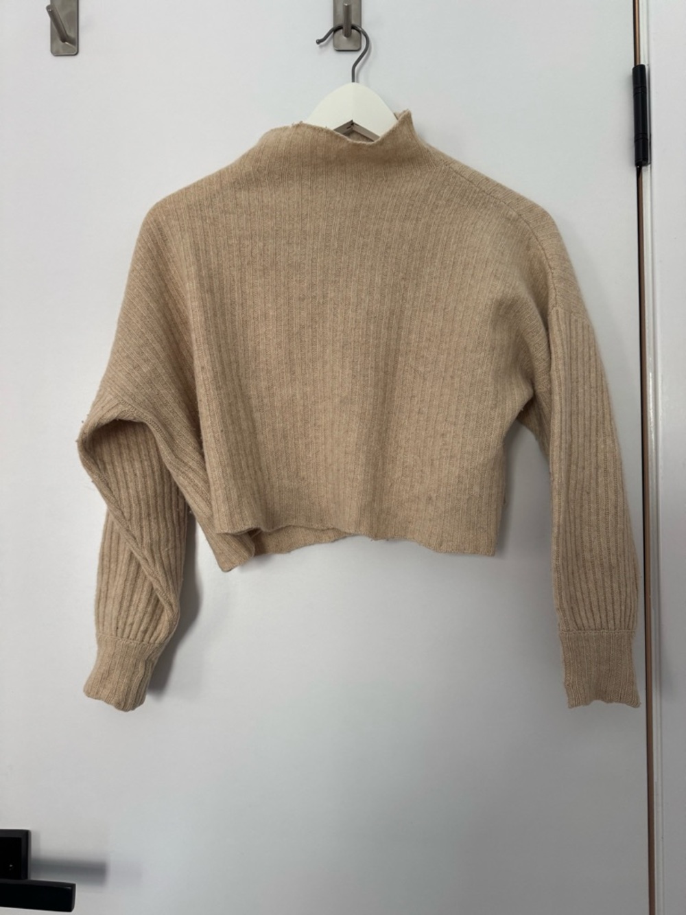 Yak Rib Mock Neck Sweater - Picture 3 of 4
